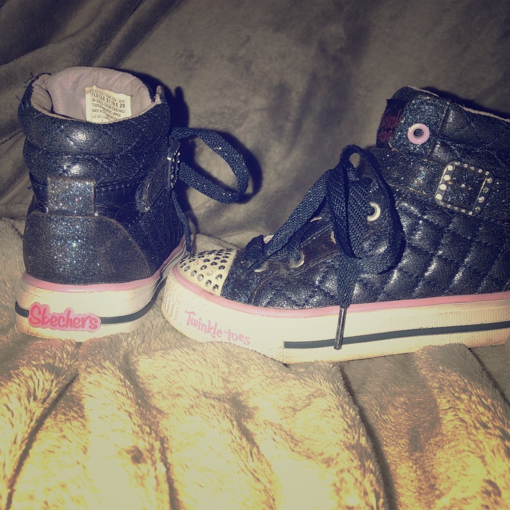 Sketchers Twinkle Toes High Tops